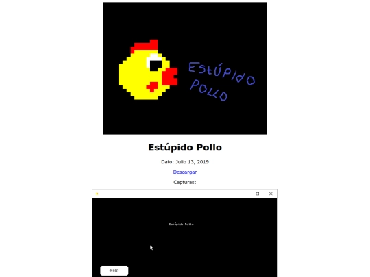 old_games_archive/estupido_pollo screenshot