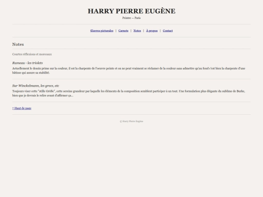 notes screenshot