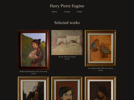 oeuvres screenshot