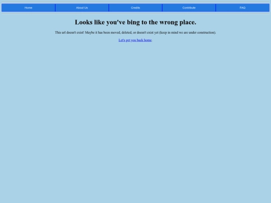 not_found screenshot