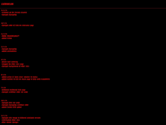 main page/changelog/changelog screenshot