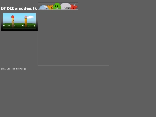 bfdiepisodes.tk/bfdi1a screenshot