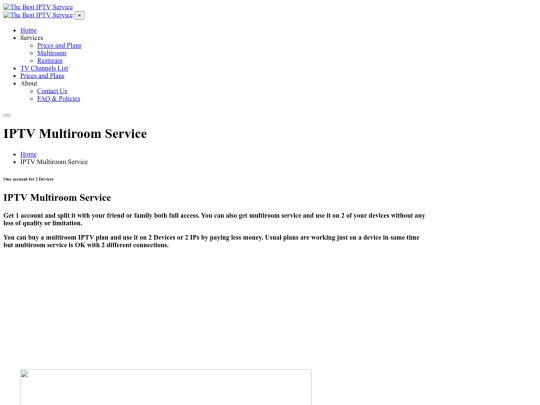 iptv-multiroom-service screenshot