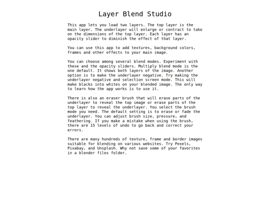 layers screenshot