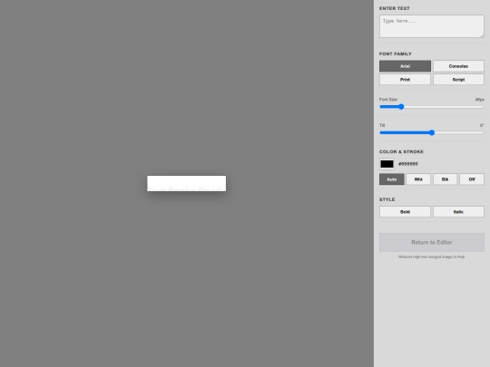 text-editor screenshot