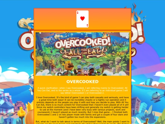 the deck/overcooked/overcookedMainPage screenshot