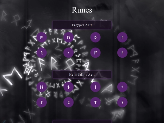 Runes screenshot