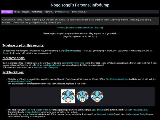 pages/misc/misc screenshot