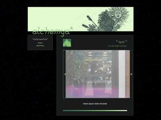 journal/test screenshot