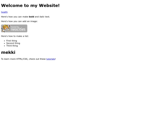 index screenshot