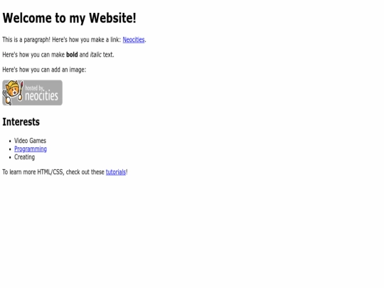 index screenshot