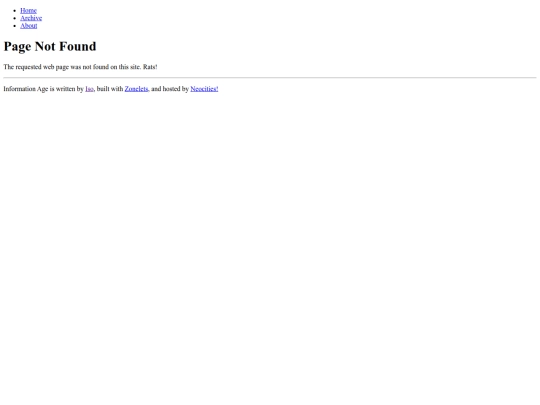 blog/not_found screenshot