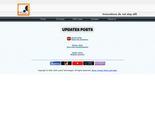 updates screenshot