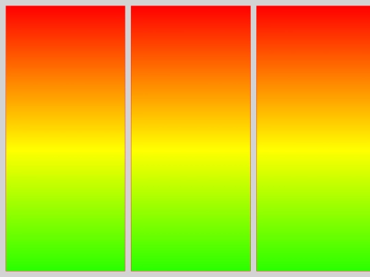 three screenshot