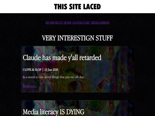 posts screenshot