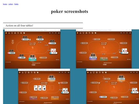 poker screenshot