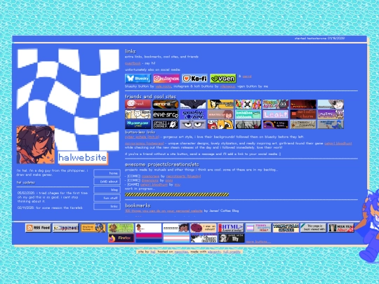 links screenshot