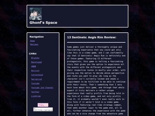 Review13Sentinels screenshot