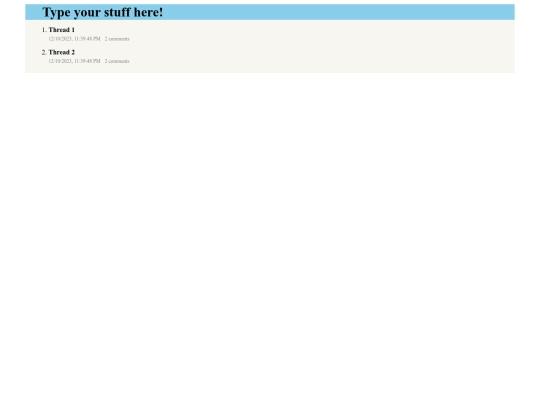 forum2 screenshot