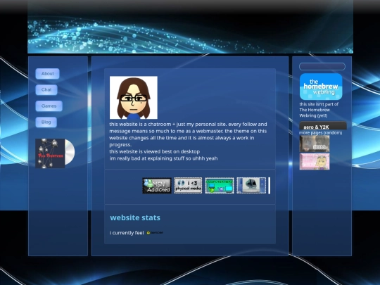 webmaster screenshot