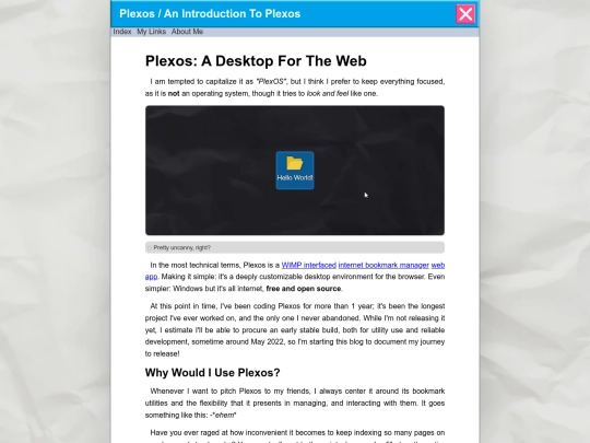 entries/AnIntroductionToPlexos screenshot