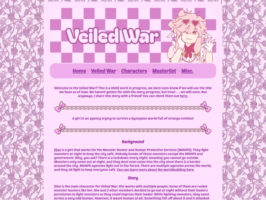 projects/veiledwar screenshot