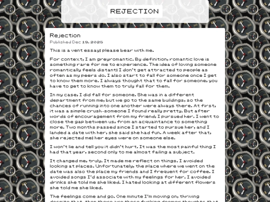 posts/rejectionblog screenshot