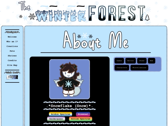 aboutme screenshot