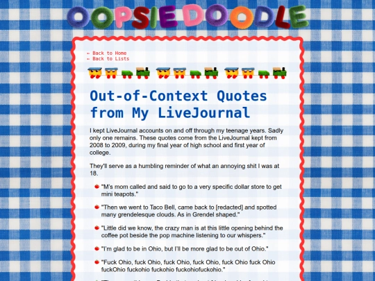 lists/livejournal-quotes screenshot
