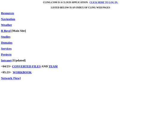 cling screenshot