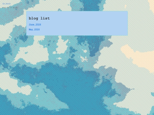 blog screenshot