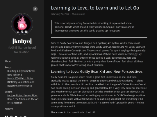 archive/love-learn-let-go screenshot