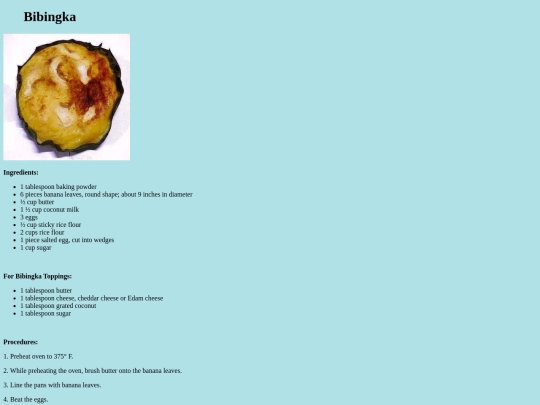 bibingka screenshot