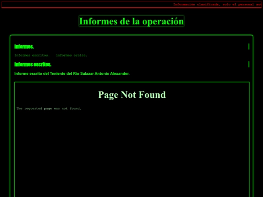 informes screenshot