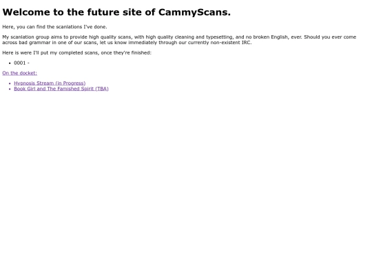 Scans screenshot