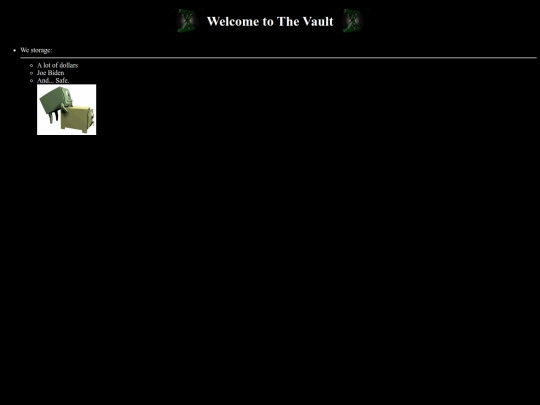 Vault screenshot