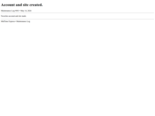 archivescar/maintenancelog/001-maintenance-log screenshot