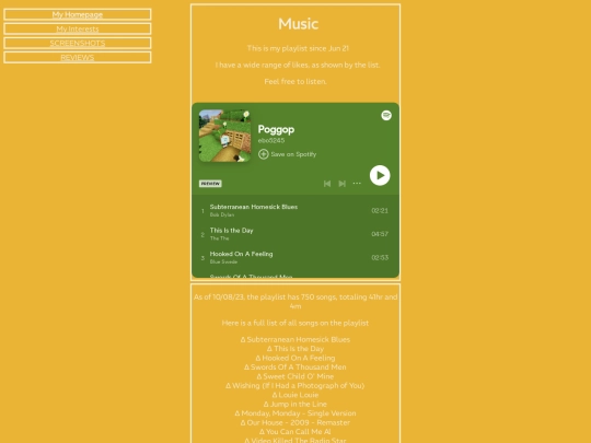 music screenshot