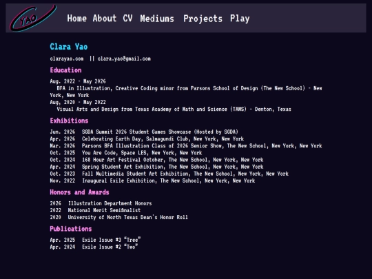 cv screenshot