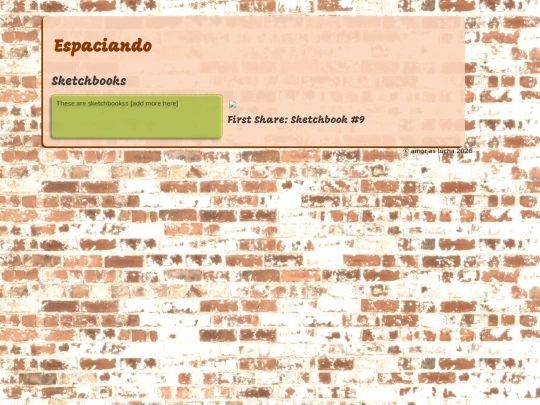 sketchbooks screenshot