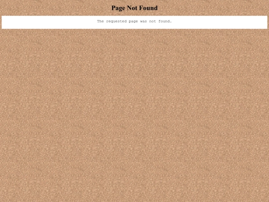 not_found screenshot