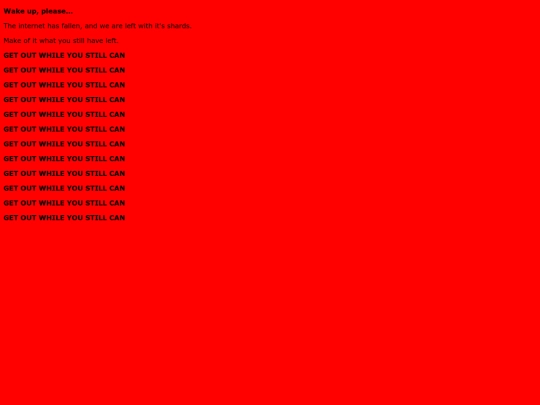 error screenshot