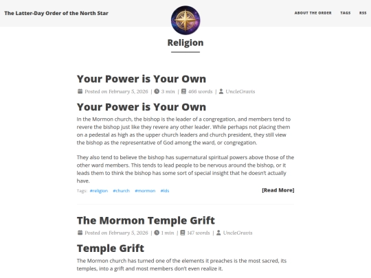 tags/religion/page/1 screenshot