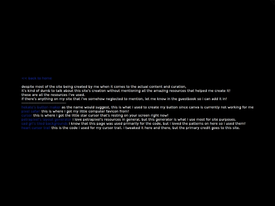 credits screenshot