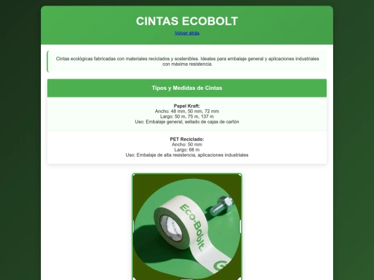 ECOBOLT/eco prueba 2/cinta screenshot