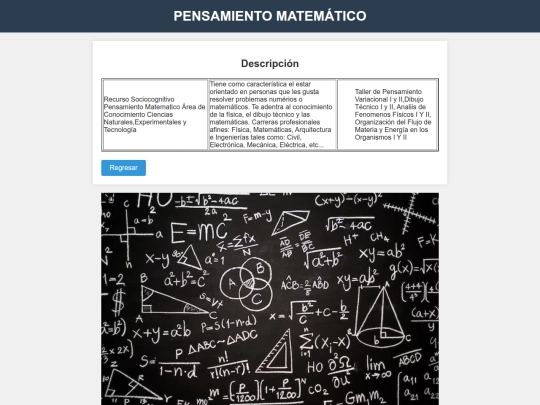 Prueba 2 HTML/Prueba html/Pensamiento Matemático screenshot