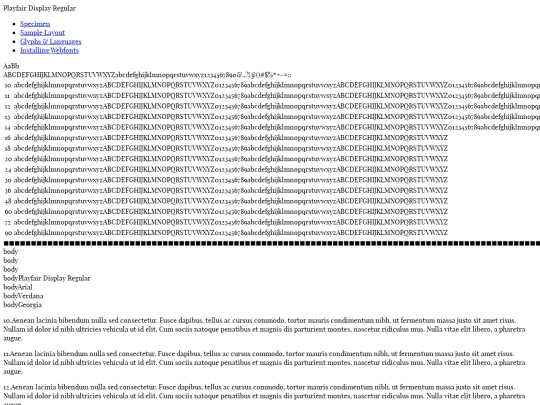 playfairdisplay-variablefont_wght-demo screenshot