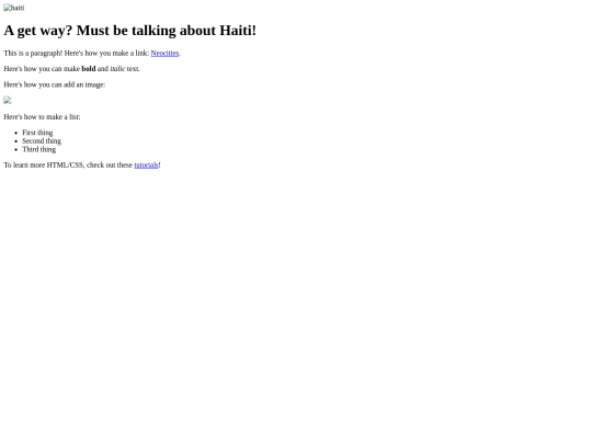 haiti screenshot