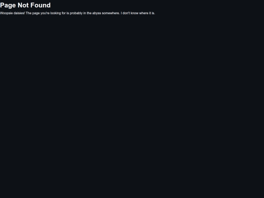 not_found screenshot
