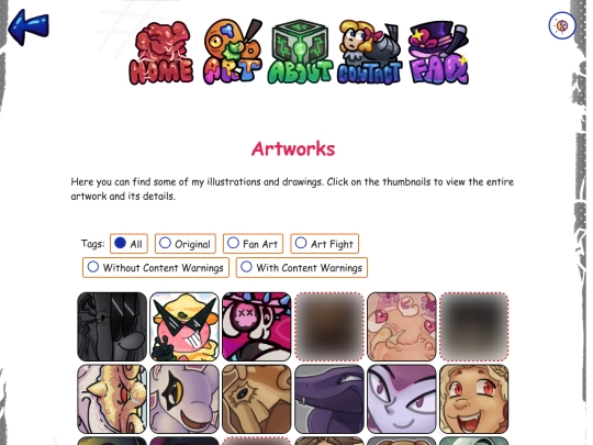 art/artworks screenshot